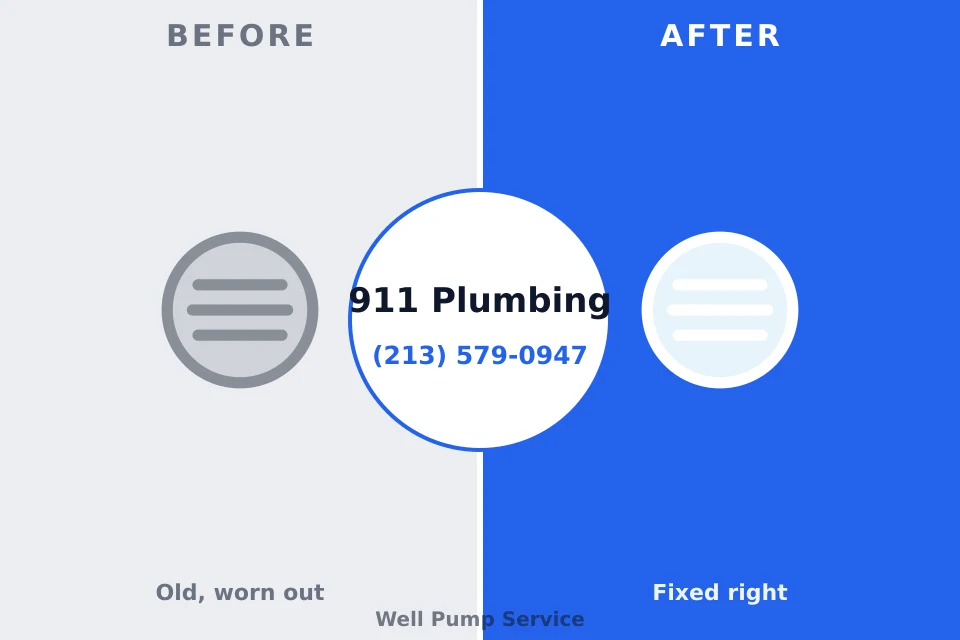 Before and after: plumbing repair New Market, AL